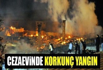 Cezaevinde yangın