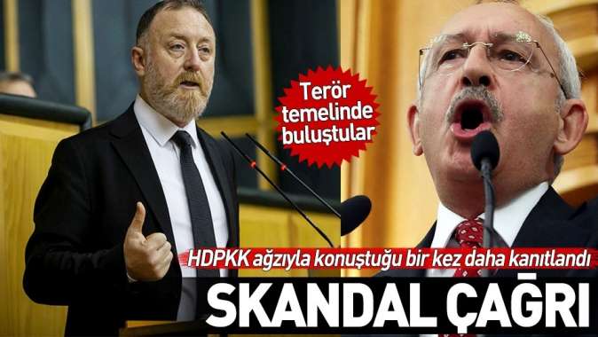 CHP ve HDP terör temelinde buluştu! Skandal sözler