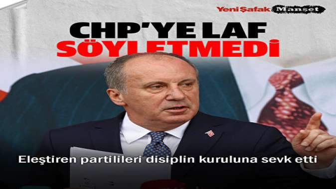 CHP’ye laf söyletmedi