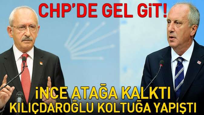 Partisinden 8 puan fazla oy alan İnceyi Az oy yalanıyla suçladı. Tabandan tepkiler arttı. Ancak o istifa yerine yine koltuğuna sarıldı. İstifa çağrısı yapanları disipline göndermek için kolları İnc