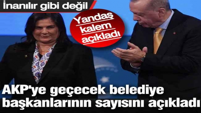 CHP'den AKP'ye geçecek belediye başkanlarının sayısını açıkladı.