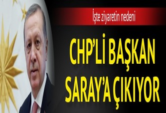 CHP'li Başkan Cumhurbaşkanlığı Sarayı'na çıkıyor
