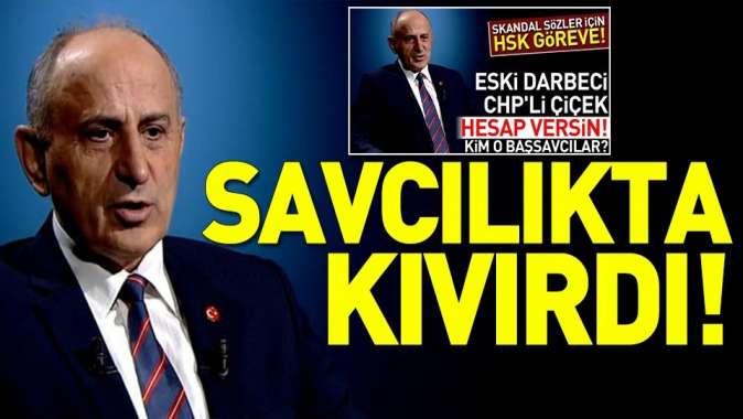 CHPli Dursun Çiçek savcılıkta kıvırdı.