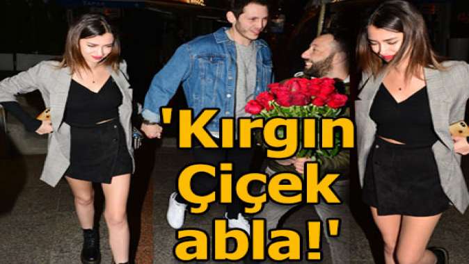 Çiçekçi güldürdü: Kırgın Çiçek abla!