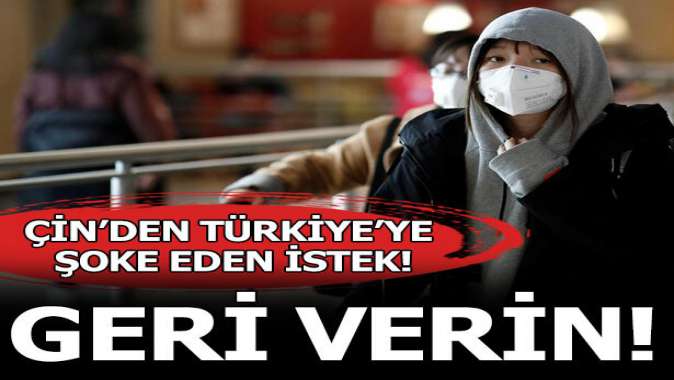 Çin, Türkiyeye sattığı maskeleri geri alıyor