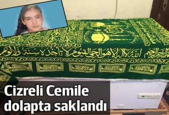 Cizre'de vurulan Cemile, evindeki dondurucuda saklandı