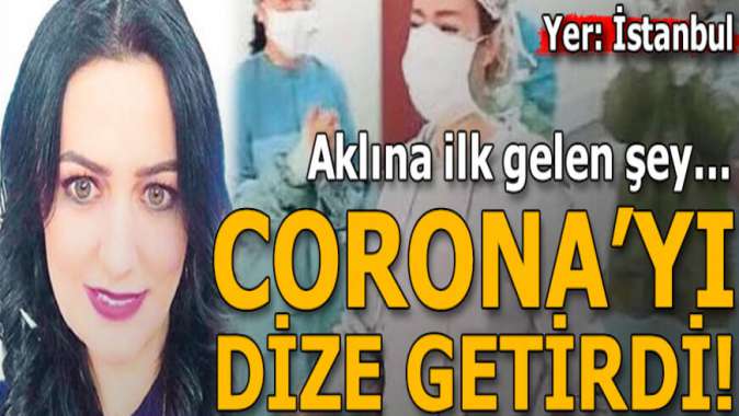 Coronayı yendi! Cepheye dönüyor...