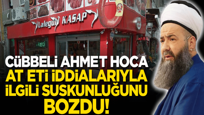 Cübbeli Ahmet Hoca’dan at eti iddialarına yalanlama!