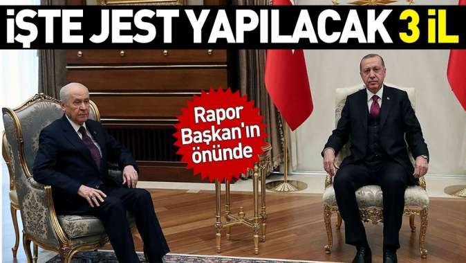 Cumhur İttifakı görüşmelerinde son aşama! Rapor Başkan Erdoğanın önünde.