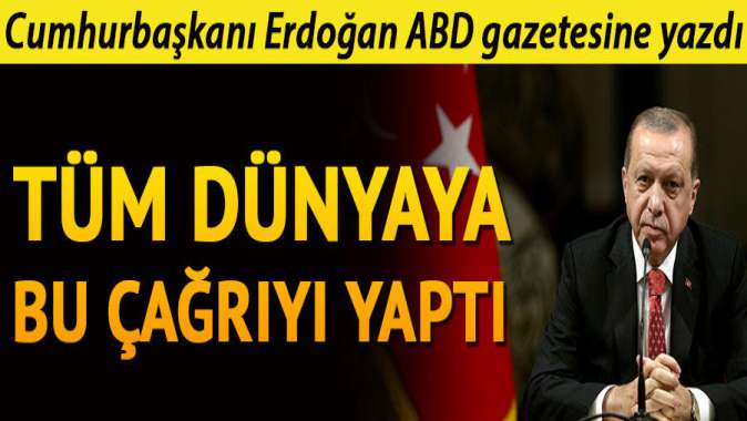Cumhurbaşkanı Erdoğan: AB ve dünya, Türkiye’yi desteklemelidir