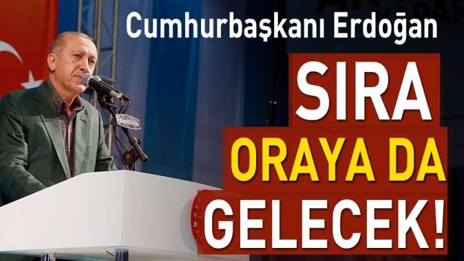 Cumhurbaşkanı Erdoğan Diyarbakırda konuştu.