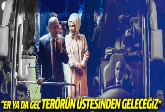 Cumhurbaşkanı Erdoğan:Er ya da geç...