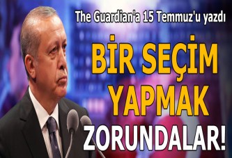 Cumhurbaşkanı Erdoğan Guardian'a 15 Temmuz'u yazdı!