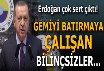 Cumhurbaşkanı Erdoğan konuşuyor
