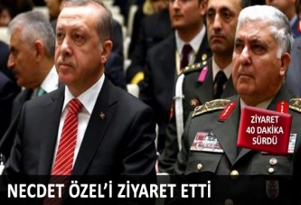 Cumhurbaşkanı Erdoğan, Özel'i ziyaret etti