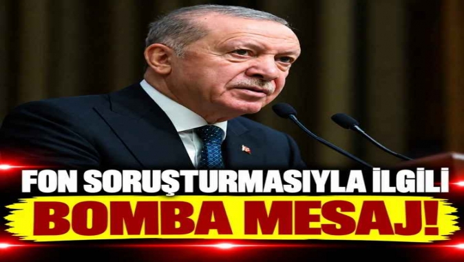 Cumhurbaşkanı Erdoğandan MKYK toplantısında bomba fon mesajı