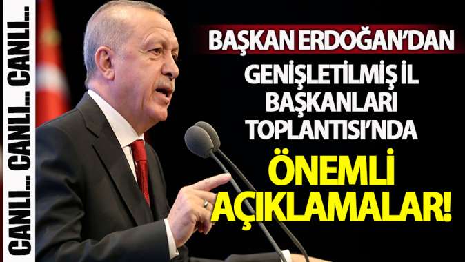 Cumhurbaşkanı Erdoğandan önemli açıklamalar!