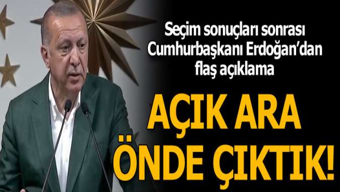 Cumhurbaşkanı Erdoğandan önemli açıklamalar