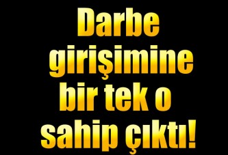 Darbe girişimi kınamasını engelledi