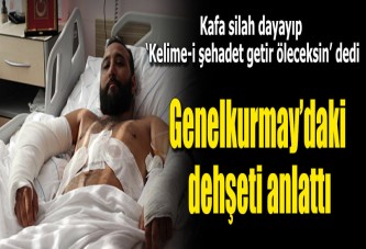 Darbeye direnen genci ikinci kattan attılar