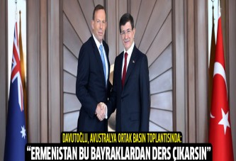 Davutoğlu: Ermenistan ders çıkarmalıdır