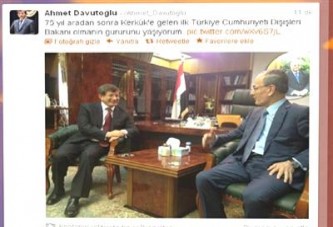 Davutoğlu Gururunu Twitter'da Paylaştı