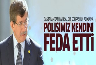 Davutoğlu'ndan canlı bomba açıklaması