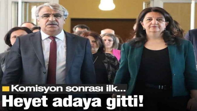 DEM Parti heyeti İmralı'ya hareket etti