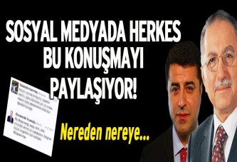 Demirtaş ve İhsanoğlu diyaloğu rekor kırıyor
