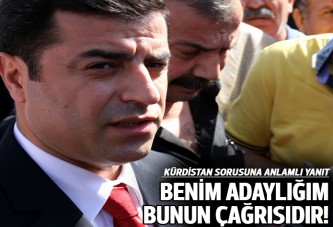 Demirtaş'tan 'Kürdistan' sorusuna 'birlikte yaşama' cevabı