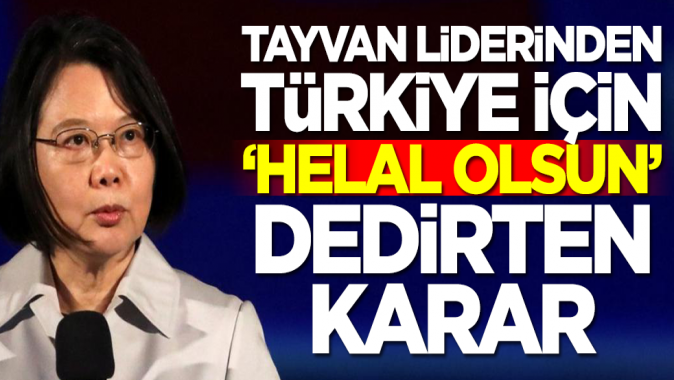 Deprem sonrası Tayvan cumhurbaşkanından helal olsun dedirten Türkiye kararı! Gündeme oturdu