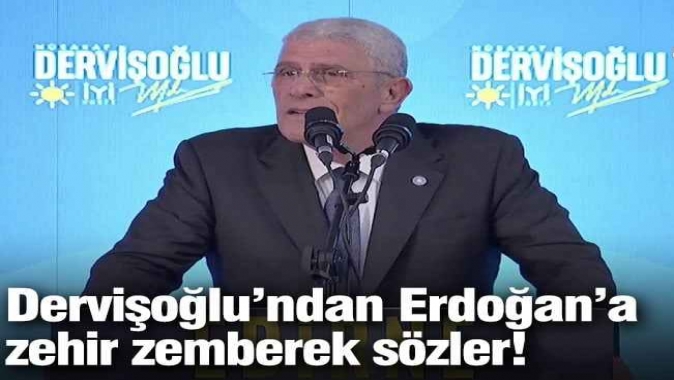 Dervişoğlu’ndan Erdoğan’a "faili meçhuller-beyaz toroslar" tepkisi!