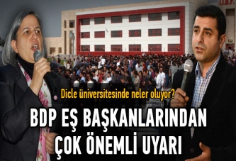 Dicle Üniversitesi'nde neler oluyor?