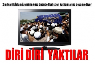 Diri diri yaktılar