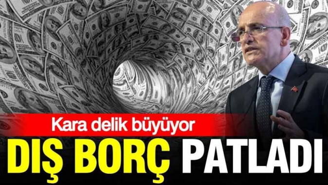 Dış borç faturası büyüyor: 539 milyar dolara ulaştı