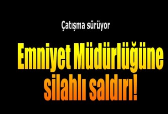 Diyarbakır'da emniyet binasına saldırı