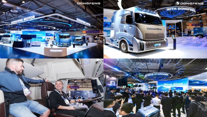 Dongfeng Motor Hannoverde T1 Platformunu ve Hidrojenle Çalışan Üç Aracını Tanıttı