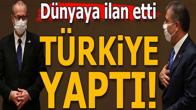 DSÖ Direktörü'nden corona ile mücadele açıklaması: Türkiye yaptı!