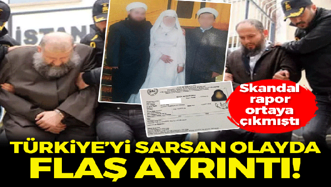 Dün rapor skandalı ortaya çıkmıştı... Türkiyeyi sarsan olayda flaş gelişme!