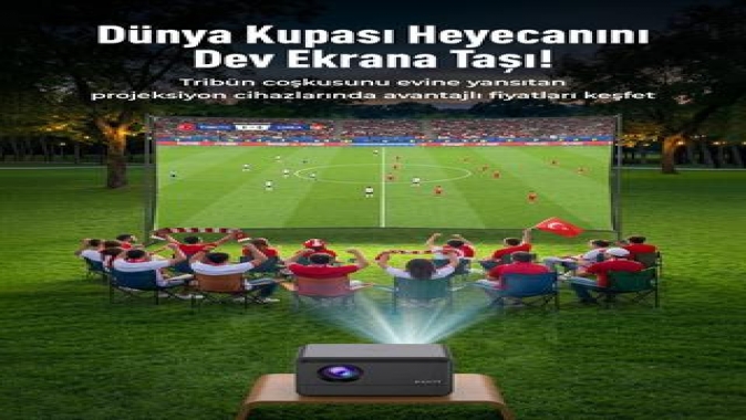Dünya Kupası geldi, evler stadyuma dönüşüyor
