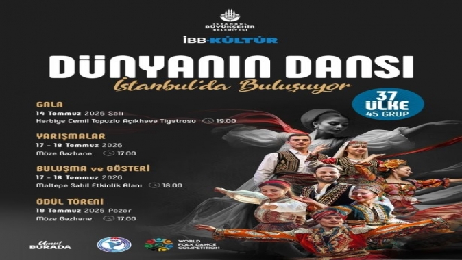 DÜNYANIN DANSI İSTANBUL’DA BULUŞUYOR: