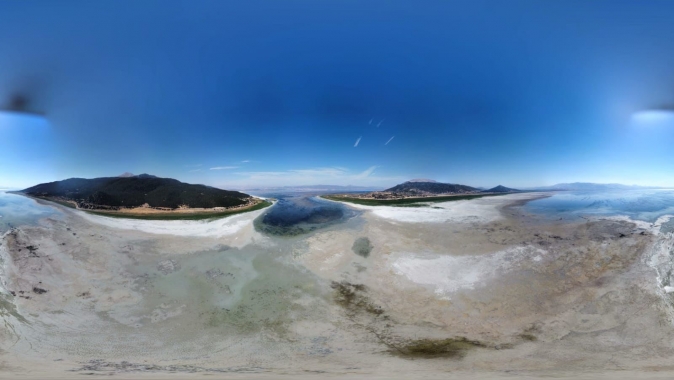 Eğirdir Gölü’nün can damarları kesildi’