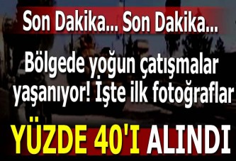 El Bab'da yoğun çatışmalar devam ediyor! İşte ilk fotoğraflar
