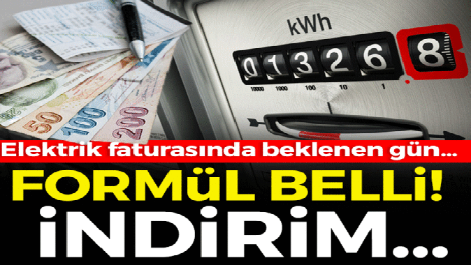 Elektrik faturasında flaş karar: Yarın kabinede görüşülecek! İndirim...