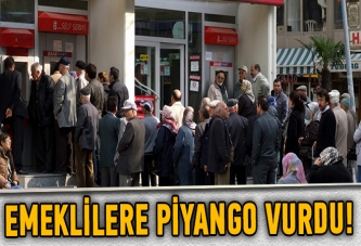 Emeklilere piyango vurdu!