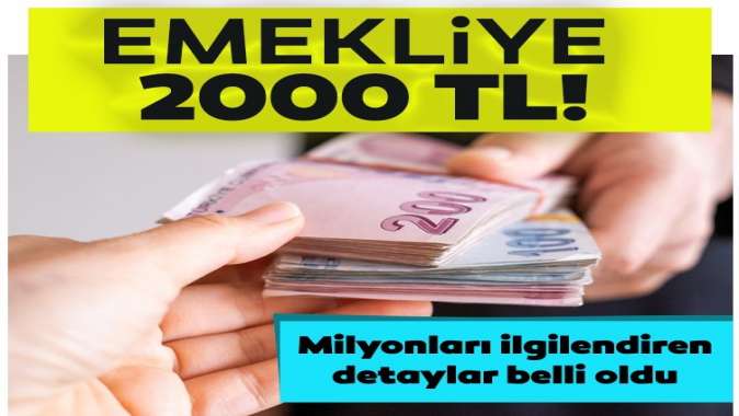 Emekliye 1000 TL bayram ikramiyesi ile ilgili son dakika haberi! Detaylar belli oldu...