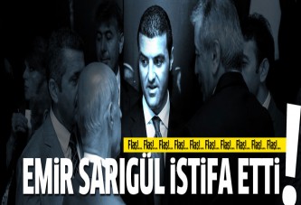 Emir Sarıgül istifa etti