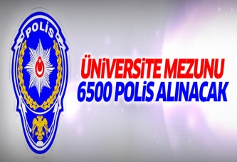 Emniyet 6500 Polis alımı yapacak