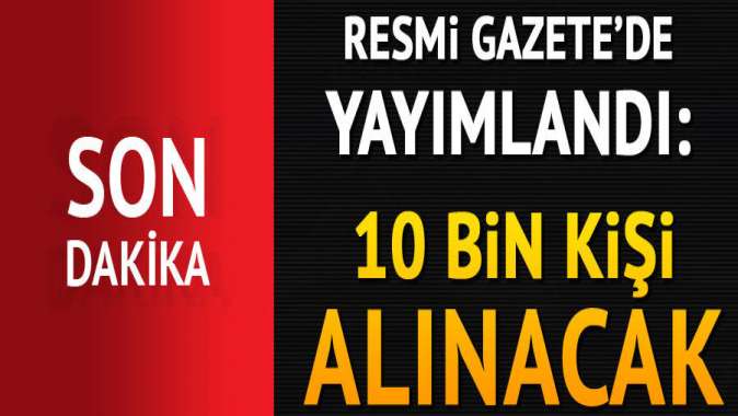 Emniyete 10 bin yeni bekçi alınacak