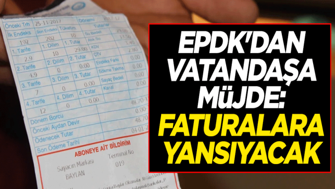 EPDK Başkanı Mustafa Yılmaz'dan vatandaşa müjde: Faturalara yansıyacak